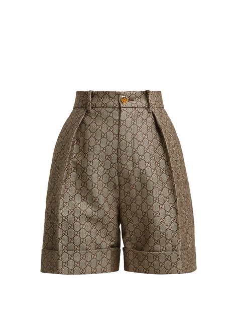 gucci short set ladies|Gucci khaki shorts.